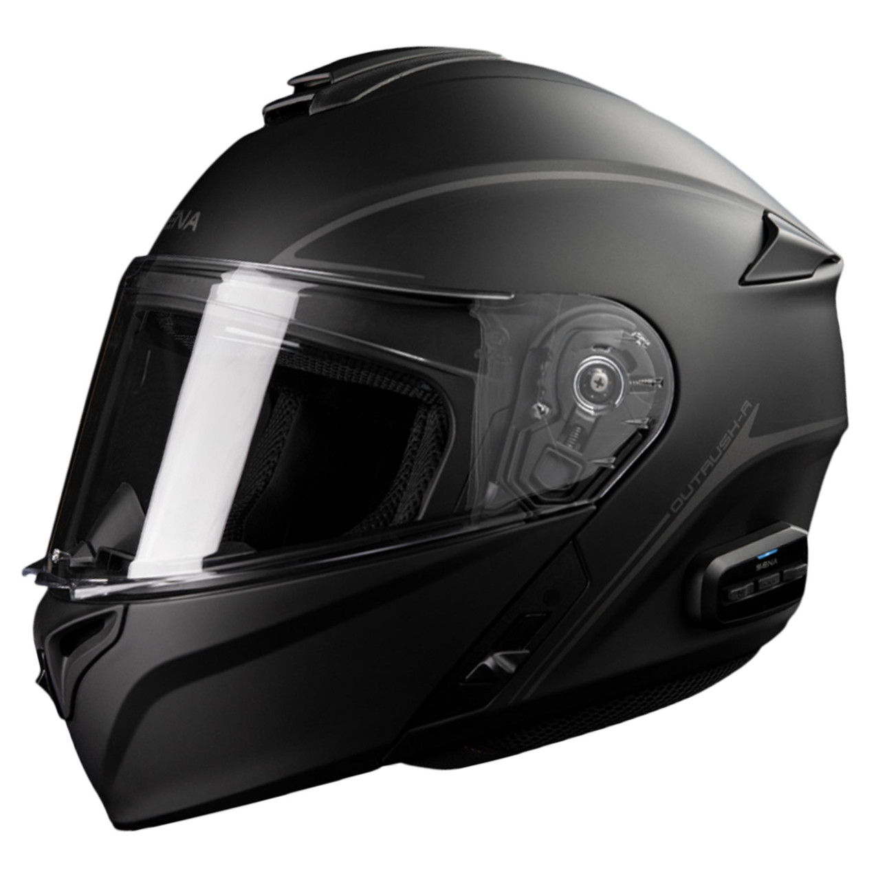 Sena Outrush R Matte Black Helmet Speed Addicts